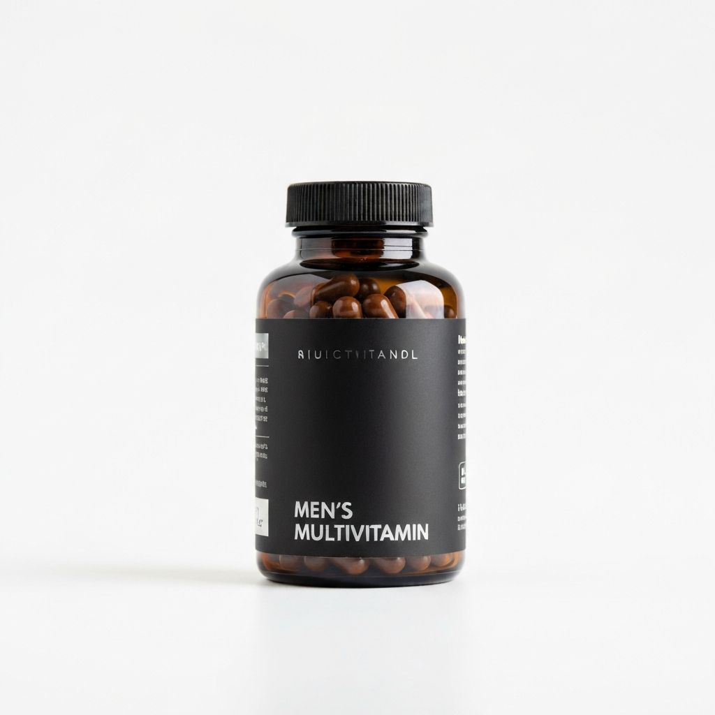 Men's daily multivitamin supplement